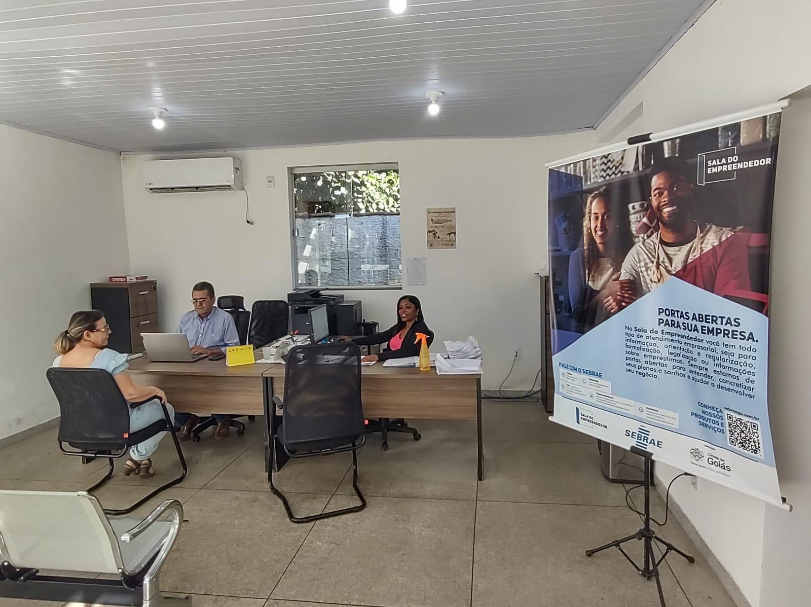 Atendimento da Sala do Empreendedor